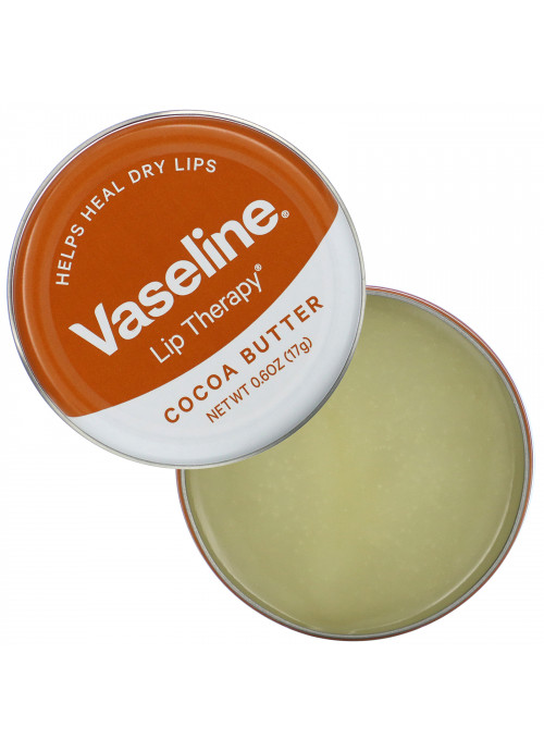 Vaseline, Lip Therapy, Cocoa Butter, 0.6 oz (17 g)