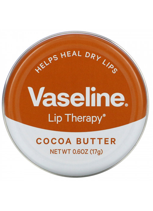Vaseline, Lip Therapy, Cocoa Butter, 0.6 oz (17 g)