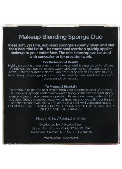 Denco, Makeup Blending Sponge Duo