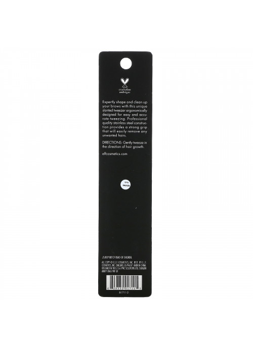 E.L.F., Slant Tweezer, 1 Count