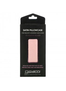 Giovanni, Satin Pillowcase, Elegant Blush, 1 Pillowcase