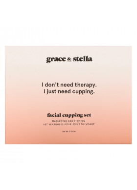 Grace & Stella, Facial Cupping Set, 0.36 lbs