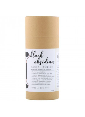 Honey Belle, Black Obsidian Facial Roller, 1 Roller