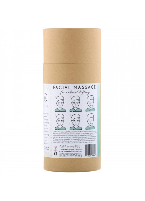 Honey Belle, Jade Facial Roller, 1 Roller