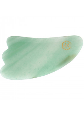 Honey Belle, Jade Gua Sha, Natural Facial Lifting Tool, Jade, 1 Tool