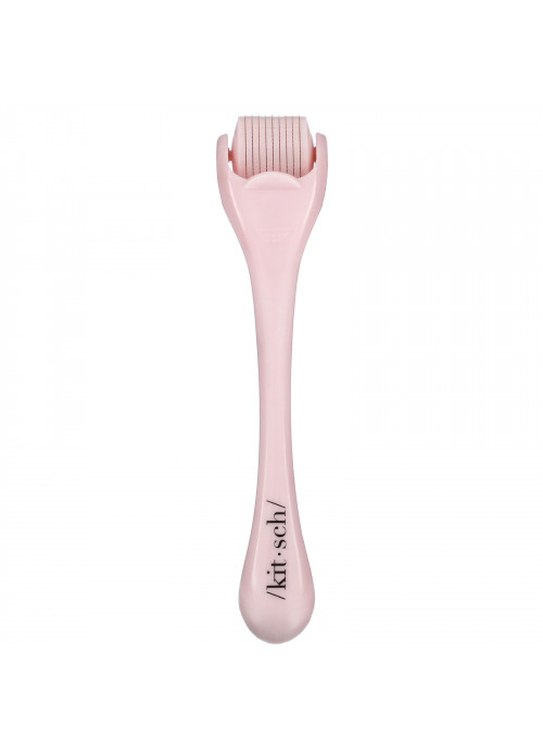 Kitsch, Micro Derma Facial Roller, Blush, 1 Roller