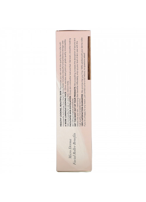Kitsch, Micro Derma Facial Roller, White, 1 Roller