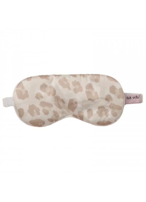 Kitsch, Satin Sleep Set, Leopard, 3 Piece Set