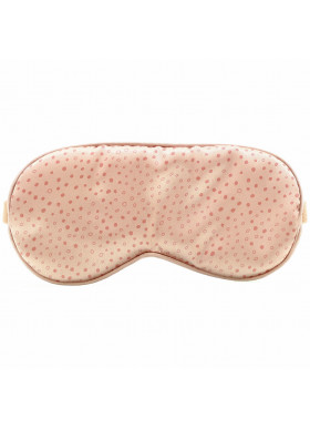 Kitsch, Sleep, Satin Eye Mask, Micro Dot, 1 Eye Mask
