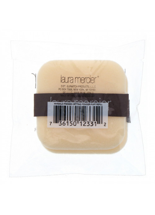 Laura Mercier, Invisible Pressed Setting Powder Puff Refill, 2 Pack