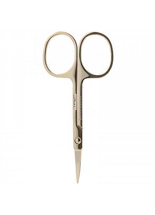 Lavaa Lashes, Cosmetic Scissor, Gold, 1 Count