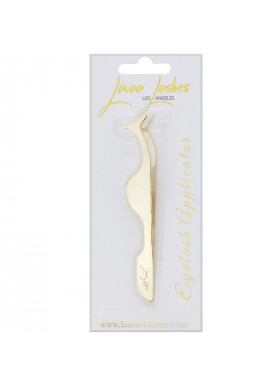 Lavaa Lashes, Eyelash Applicator, Gold, 1 Count