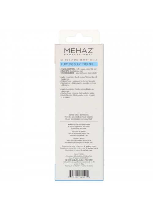 Mehaz, Flawless Slant Tweezer, 1 Tweezer
