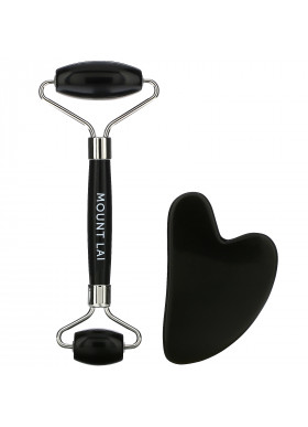Mount Lai, The Black Obsidian Facial Spa Set, 2 Piece Set