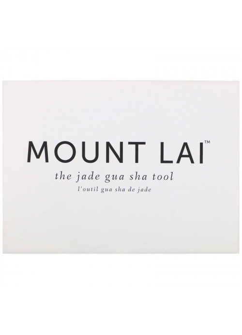 Mount Lai, The Jade Gua Sha Tool, 1 Tool