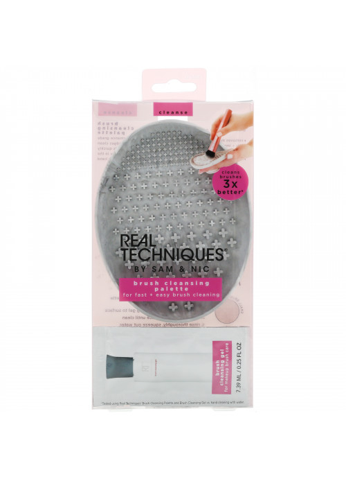 Real Techniques, Brush Cleansing Palette, 1 Palette