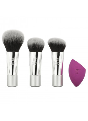 Real Techniques, Sparkle On-the-Go, Limited Edition, 4 Piece Set