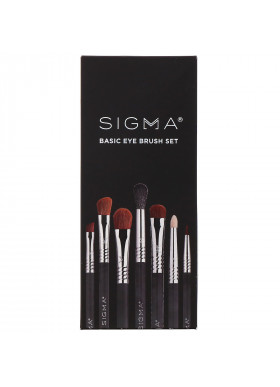 Sigma, Basic Eye Brush Set, 7 Piece Set
