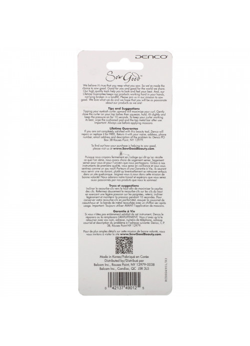 Sow Good, Eyelash Curler, 1 Piece