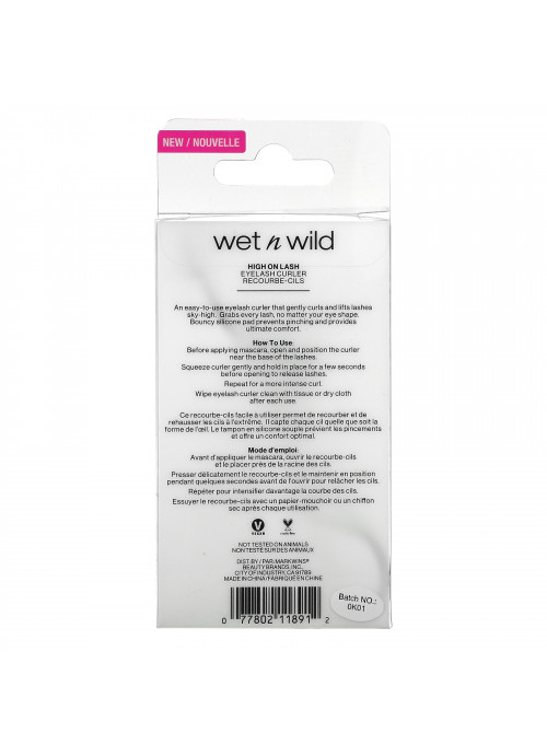 Wet n Wild, High On Lash Eyelash Curler, 1 Tool