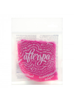 AfterSpa, Magic Make Up Remover Reusable Cloth - Mini, Pink, 1 Cloth