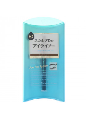 Angfa, Scalp-D Beaute, Pure Free Eyeliner, Dark Brown, 0.02 fl oz (0.57 ml)