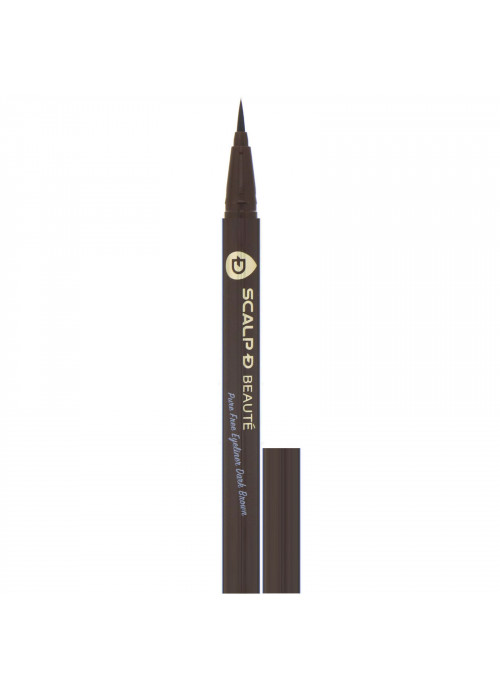 Angfa, Scalp-D Beaute, Pure Free Eyeliner, Dark Brown, 0.02 fl oz (0.57 ml)