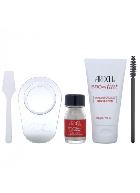 Ardell, Brow Tint, Dark Brown, 5 Piece Set