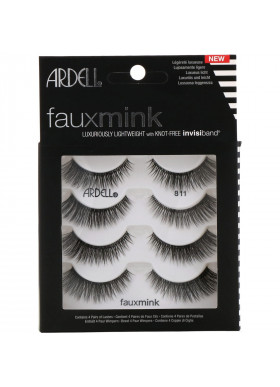 Ardell, Faux Mink, Luxuriously Lightweight Lash, 4 Pairs