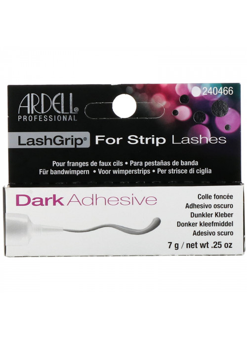 Ardell, LashGrip, For Strip Lashes, Dark Adhesive, .25 oz (7 g)