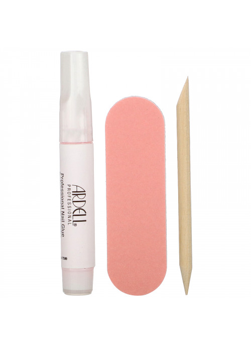 Ardell, Nail Addict Premium, Black Stud & Pink Ombre, 0.07 oz (2 g)