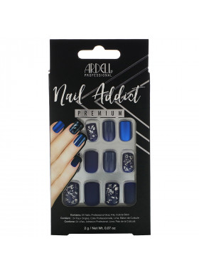 Ardell, Nail Addict Premium, Matte Blue, 0.07 oz (2 g)