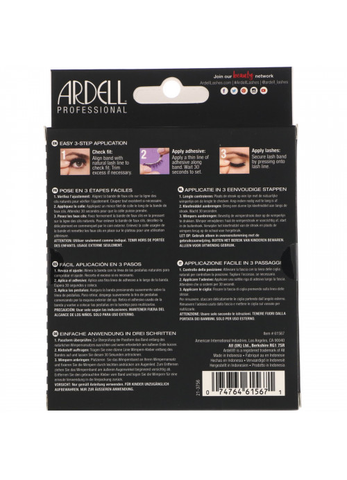 Ardell, Natural Lash, Eye-Lifting Effect, 5 Pairs