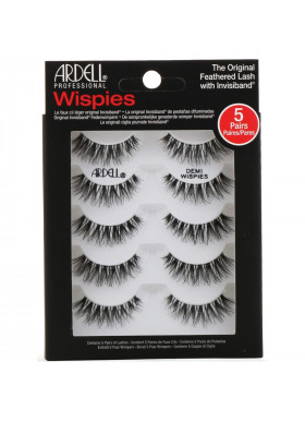 Ardell, Wispies, Original Feathered Lash With Invisiband, 5 Pairs