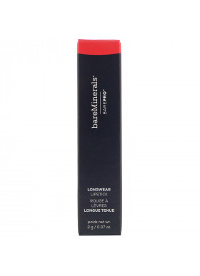 bareMinerals, BAREPRO, Longwear Lipstick, Cherry,  0.07 oz (2 g)