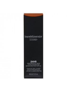 bareMinerals, BAREPRO, Performance Wear, Liquid Foundation, SPF 20, Chai 26, 1 fl oz (30 ml)