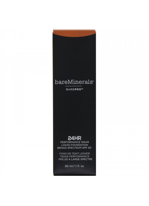 bareMinerals, BAREPRO, Performance Wear, Liquid Foundation, SPF 20, Chai 26, 1 fl oz (30 ml)