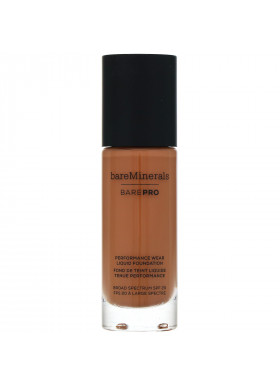 bareMinerals, BAREPRO, Performance Wear, Liquid Foundation, SPF 20, Chai 26, 1 fl oz (30 ml)