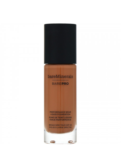 bareMinerals, BAREPRO, Performance Wear, Liquid Foundation, SPF 20, Chai 26, 1 fl oz (30 ml)
