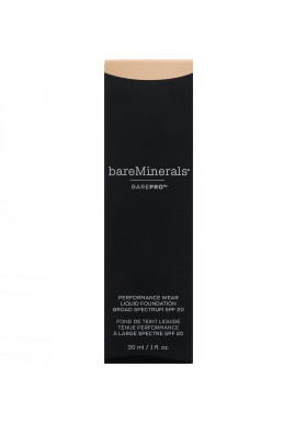 bareMinerals, BAREPRO, Performance Wear, Liquid Foundation, SPF 20, Golden Ivory 08, 1 fl oz (30 ml)