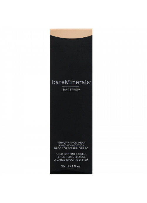 bareMinerals, BAREPRO, Performance Wear, Liquid Foundation, SPF 20, Golden Ivory 08, 1 fl oz (30 ml)