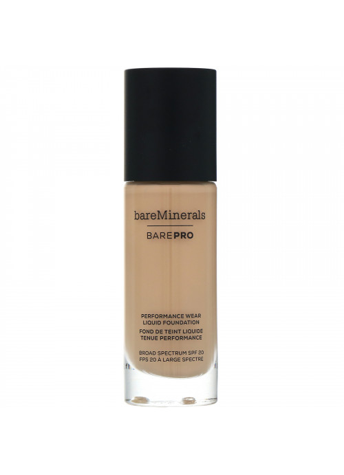 bareMinerals, BAREPRO, Performance Wear, Liquid Foundation, SPF 20, Golden Ivory 08, 1 fl oz (30 ml)