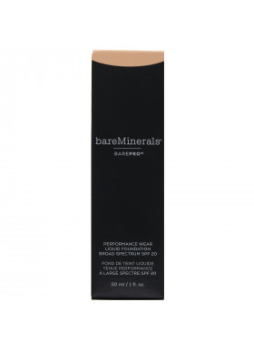 bareMinerals, BAREPRO, Performance Wear, Liquid Foundation, SPF 20, Golden Nude 13, 1 fl oz (30 ml)