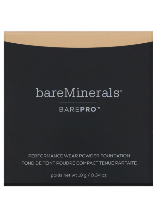 bareMinerals, BAREPRO, Performance Wear Powder Foundation, Golden Nude 13, 0.34 oz (10 g)