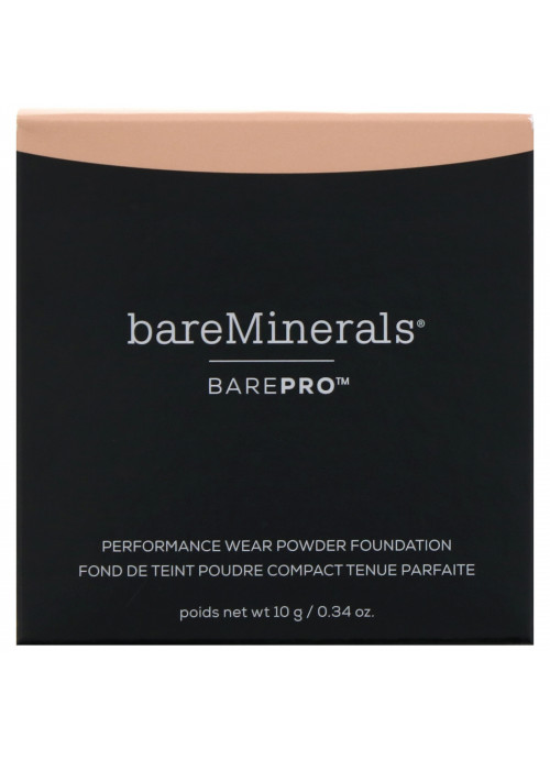bareMinerals, BAREPRO, Performance Wear Powder Foundation, Light Natural 09, 0.34 oz (10 g)