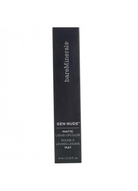 bareMinerals, Gen Nude, Matte Liquid Lipcolor, Juju, 0.13 fl oz (4 ml)