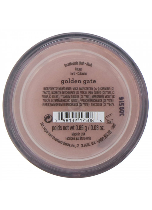 bareMinerals, Loose Blush, Golden Gate, 0.03 oz (0.85 g)