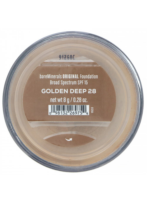 bareMinerals, Matte  Foundation, SPF 15, Golden Deep 28, 0.28 oz (8 g)