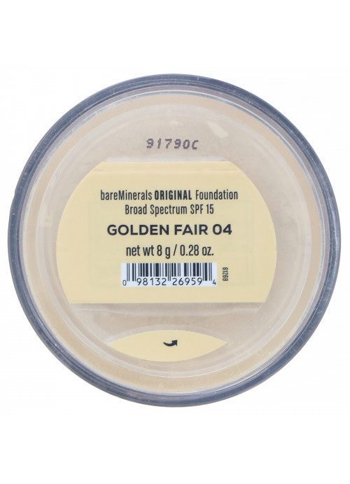 bareMinerals, Matte Foundation, SPF 15, Golden Fair 04, 0.28 oz (8 g)