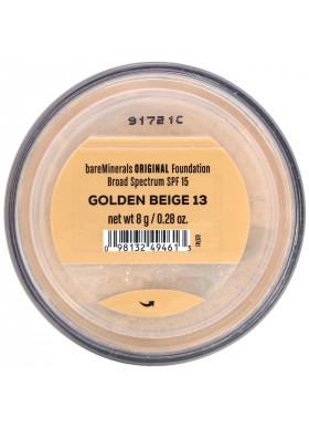 bareMinerals, Original Foundation, SPF 15, Golden Beige 13, 0.28 oz (8 g)